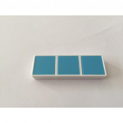 Domino bleu bleu bleu pièce détachée Chromino Deluxe les dominos de couleur