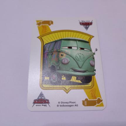 Carte botte citerne Fillmore 1000 mille bornes cars 2 Dujardin Disney Pixar
