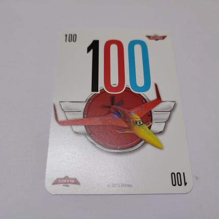 Carte 100 Ishani pièce détachée jeu 1000 mille bornes planes Dujardin Disney