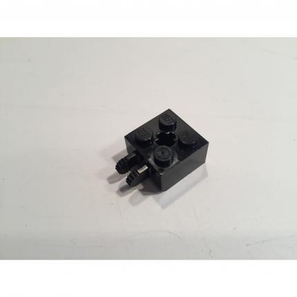 Charnière Brique noir 2x2 Verrouillage 40902 pièce détachée Lego #A14