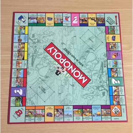 Plateau de jeu pièce détachée jeu de société Monopoly le tour de Gaule d Astérix Hasbro #A53