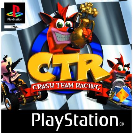 Location Jeu (cd seul) CTR Crash team racing console de jeux Sony Playstation 1 PS1
