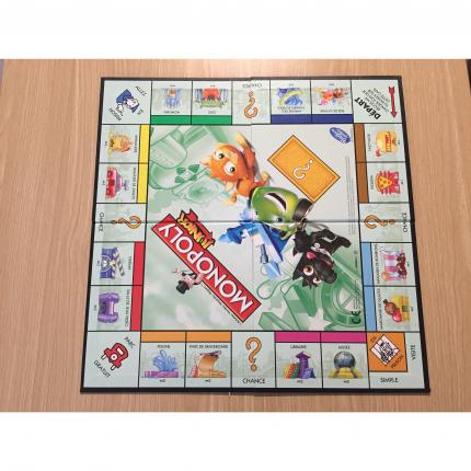 Plateau de jeu pièce détachée jeu de société Monopoly Junior Hasbro Gaming #A65