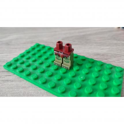 Hanches et jambes vert olive ceinture tressée 6102127 pièce détachée Lego #C06