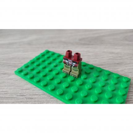 Hanches et jambes vert olive pagne rouge foncé 6023910 pièce détachée Lego #C06