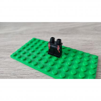 Hanches et jambes avec rayures de combinaison rouges 6107232 pièce détachée Lego #C06