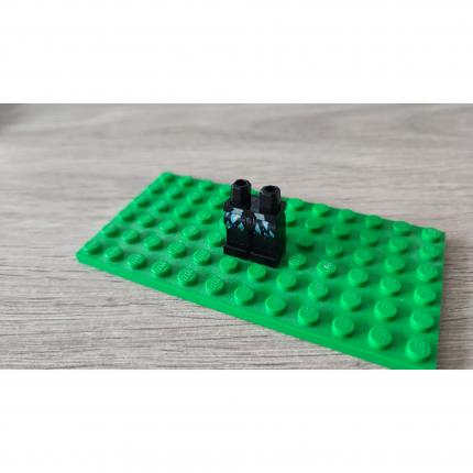 Hanches et jambes avec motif azur foncé et éclats d argent 6115709 pièce détachée Lego #C06