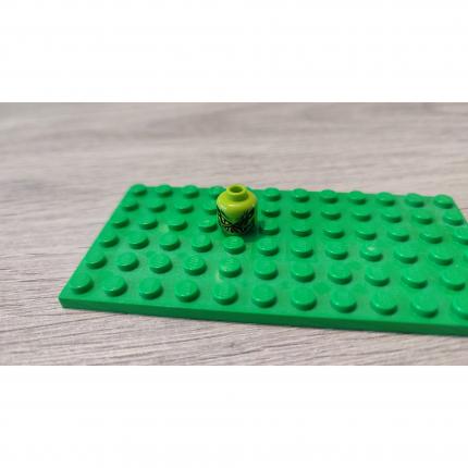 Figurine tête d extraterrestre avec yeux de serpent 4651603 pièce détachée Lego #C06