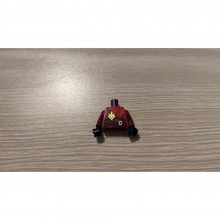 Torse Ninjago en corde marron 6151533 pièce détachée personnage Lego #C21
