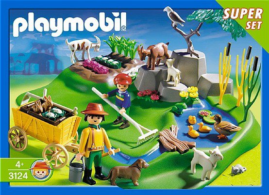 Retrouvez toutes les pièces détachées du set playmobil 3124 super set ferme