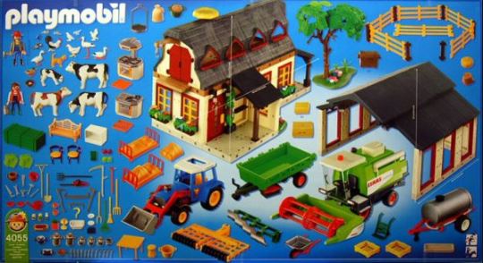 Retrouvez toutes les pièces détachées du set playmobil 4055 Mega set de la ferme