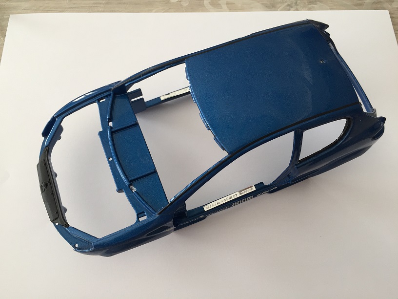 Pièce détachée miniature Norev Peugeot 206 cc RC Esquiss Auto 1/18 1/18e 1/18&e