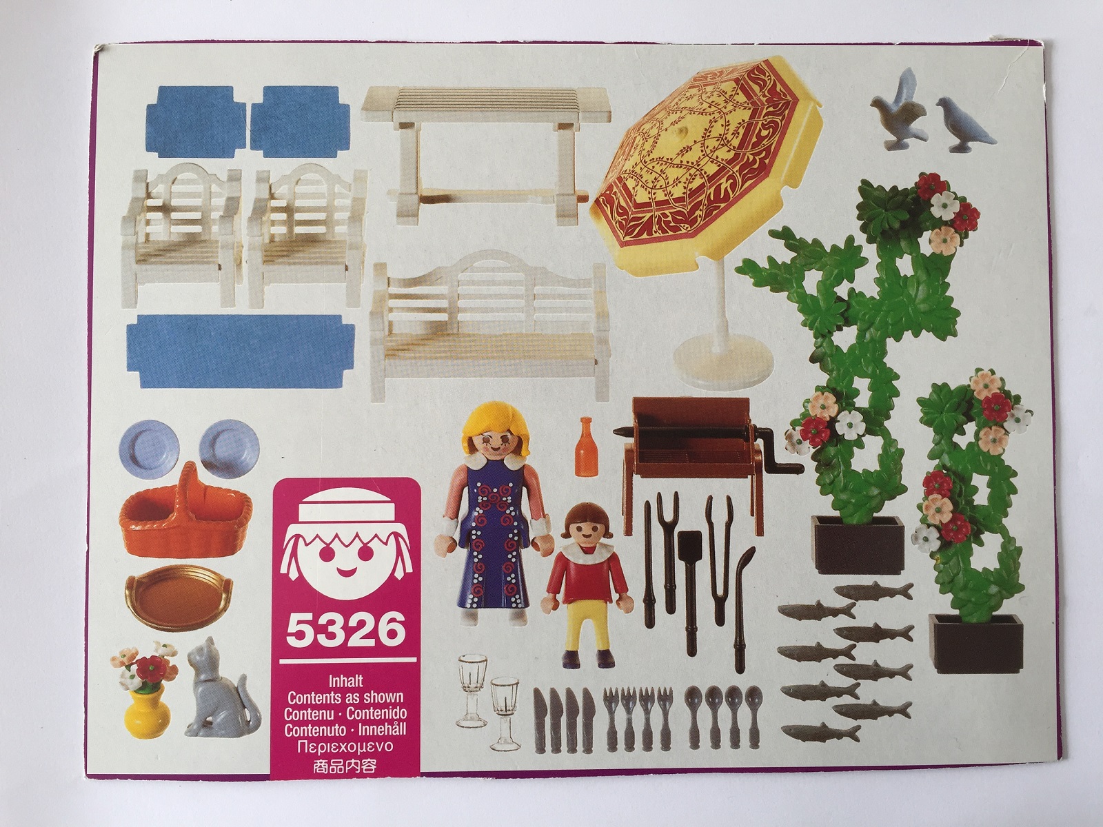 BOITE PLAYMOBIL 5326 VICTORIAN LE PATIO MAISON 1900