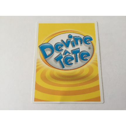 DEVINE TÊTE LA RÉPONSE EST SUR MA TÊTE
