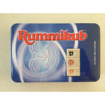 RUMMIKUB LE RAMI DES CHIFFRES VOYAGE 2011 HASBRO