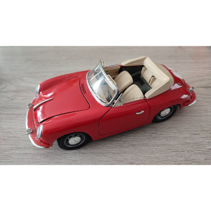 BURAGO PORSCHE 356 B 1961 DECAPOTABLE 1/18 1/18E 1/18EME
