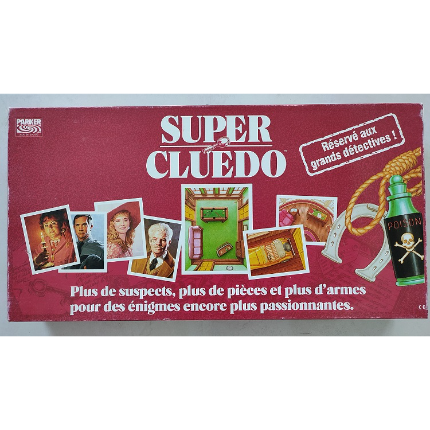 SUPER CLUEDO JEUX DE SOCIETE PARKER