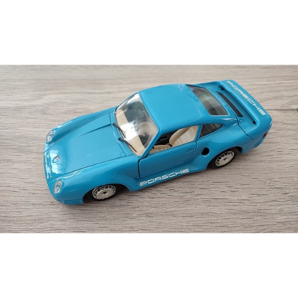 BURAGO PORSCHE 959 BLEU 1/24 1/24E 1/24EME