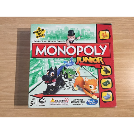 MONOPOLY JUNIOR HASBRO GAMING