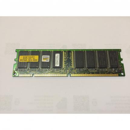 barrette mémoire ram pc de bureau HYUNDAI HYM7V65801 BTFG-10S PC100-322-620 64MB