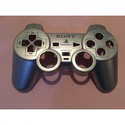 coque Dessus de manette grise Playstation sony avec joystick SCPH-10010