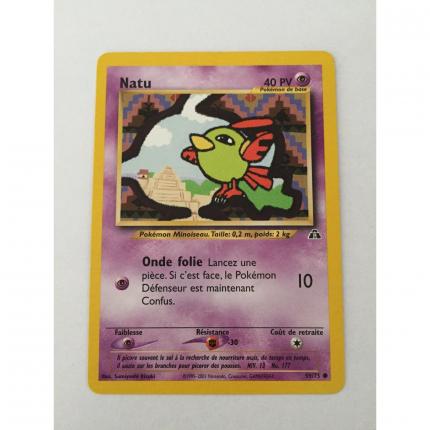 Carte Pokemon NATU 59/75 Commune Néo Discovery Wizard FR