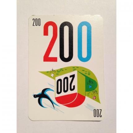 CARTE DE DISTANCE 200 1000 BORNES CLASSIQUE DUJARDIN