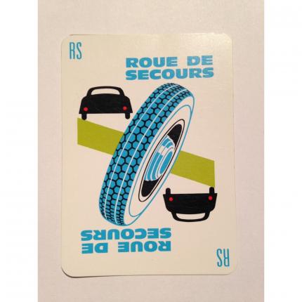 CARTE PARADES ROUE DE SECOURS 1000 BORNES CLASSIQUE DUJARDIN