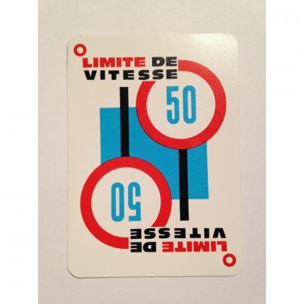 CARTE ATTAQUES LIMITE DE VITESSE 50 1000 BORNES CLASSIQUE DUJARDIN