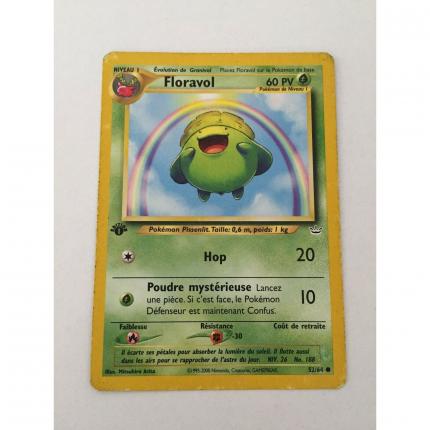 Floravol Neo Révélation 52/64 logo 1ère édition Carte Pokemon Française