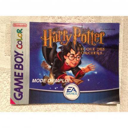 NOTICE SEULE HARRY POTTER A L ECOLE DES SORCIERS GAME BOY COLOR CGB-BHVP-FRA