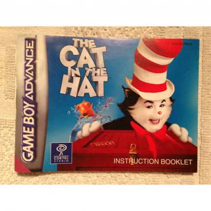 NOTICE SEULE THE CAT IN THE HAT NINTENDO GAME BOY ADVANCE AGB-AQTP-EUR