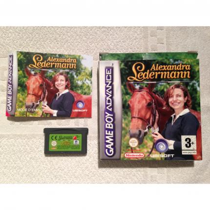 Jeu nintendo Game boy Advance ALEXANDRA LEDERMANN GBA sans cale
