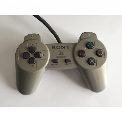 manette officielle grise Playstation 1 PS1 sony sans joystick SCPH-1080
