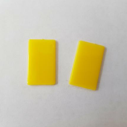 LOT DE 2 PETITE BARRE JAUNE NAIN JAUNE REF 1274 GARNIER CORNIL