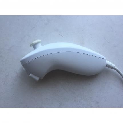 nunchuk nintendo wii officiel pour manette nintendo wii blanc