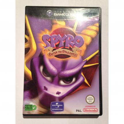 SPYRO ENTER THE DRAGONFLY BOITE SEULE NINTENDO GAMECUBE