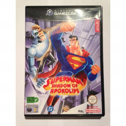 SUPERMAN SHADOW OF APOKOLIPS BOITE SEULE NINTENDO GAMECUBE