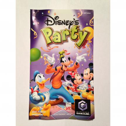 DISNEY S PARTY DOL-GMTP-FAH-M NOTICE SEULE NINTENDO GAMECUBE