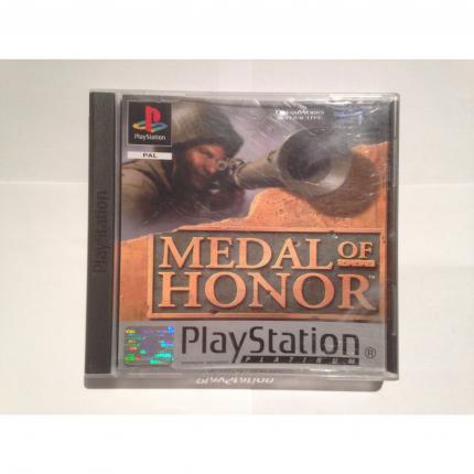 MEDAL OF HONOR PLATINUM JEU COMPLET PS1 PLAYSTATION 1