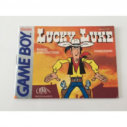 NOTICE SEULE LUCKY LUKE NINTENDO GAME BOY DMG-ALLP-FAH