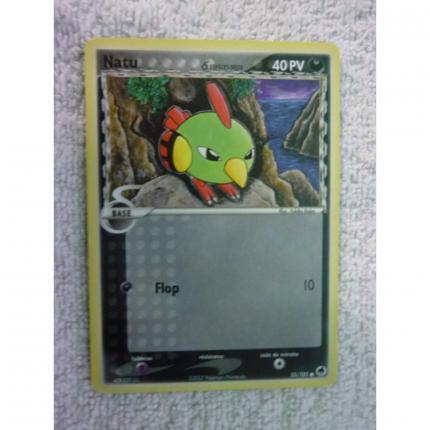 Carte pokémon natu 55/101 commune ex île des dragons