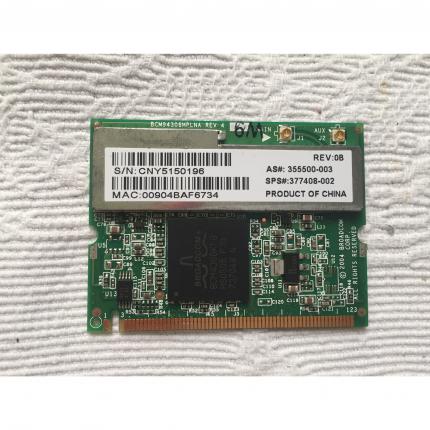 CARTE Wifi BCM94306MPLNA broadcom HP Pavilion ZV6000 pièce pc portable