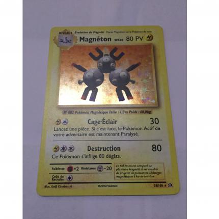 38/108 Carte pokémon Magnéton 38/108 rare holographique XY XY12 evolutions