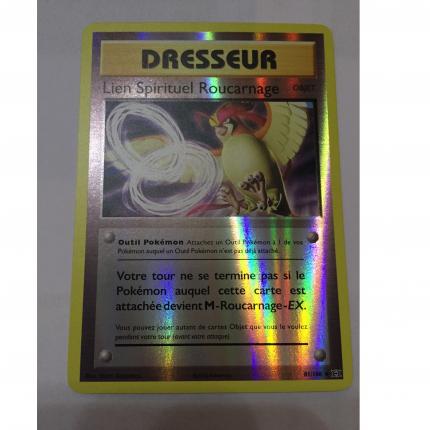 81/108 Carte pokémon Lien spirituel roucarnage 81/108 reverse peu commune XY XY12 evolutions