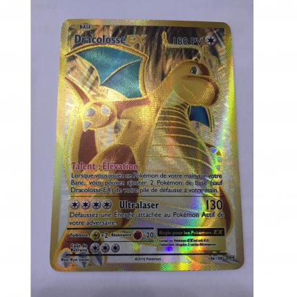 106/108 Carte pokémon Dracolosse EX 106/108 ultra rare holographique XY12 evolutions