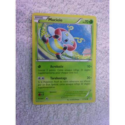 17/160 - Carte pokémon muciole 17/160 commune Xy Primo Choc