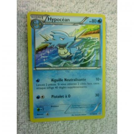 31/160 - Carte pokémon hypocean 31/160 peu commune xy PRIMO CHOC