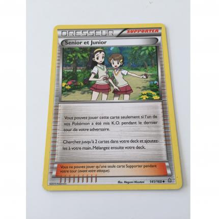 141/160 - Carte pokémon dresseur Senior et Junior 141/160 peu commune XY5 Xy Primo-choc