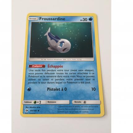 44/149 - Carte Pokemon Froussardine 44/149 peu commune Soleil & Lune